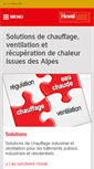 Mobile Screenshot of hoval.fr
